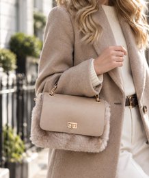 Marilyn - Faux Fur Crossbody Bag