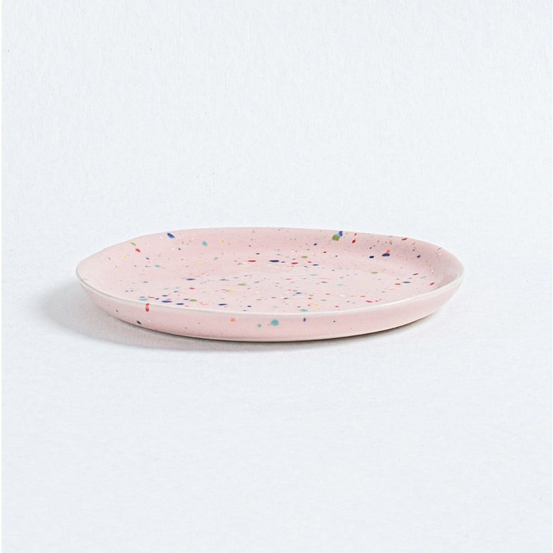 New Party Bread Plate 17cm - Mix 6 Pieces