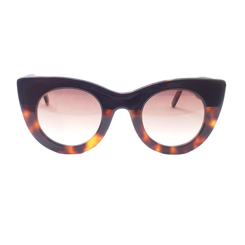 Hand Painted Sunglasses - G48 -Black - Animal Print
