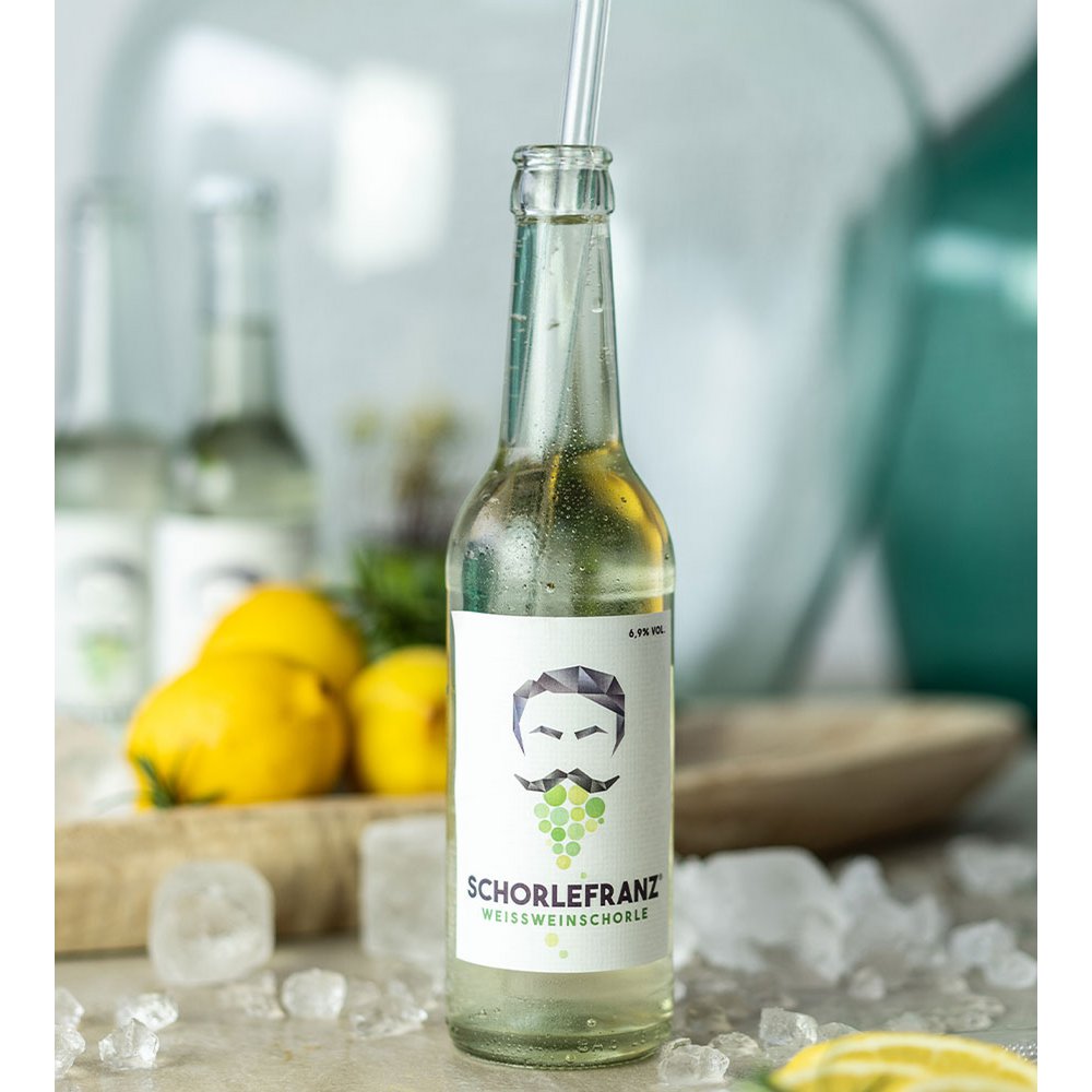 Schorlefranz de vino blanco Spritzer orgánico 0.33L (Spritzer de vino)