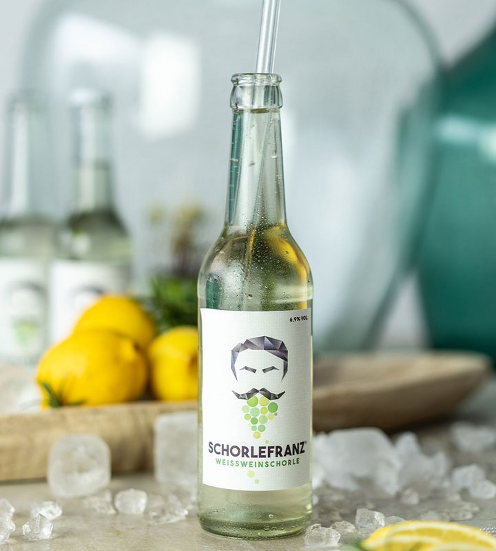 Schorlefranz de vino blanco Spritzer orgánico 0.33L (Spritzer de vino)