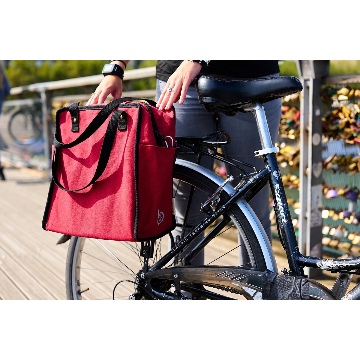 Bolso Tote Mimi - Cereza