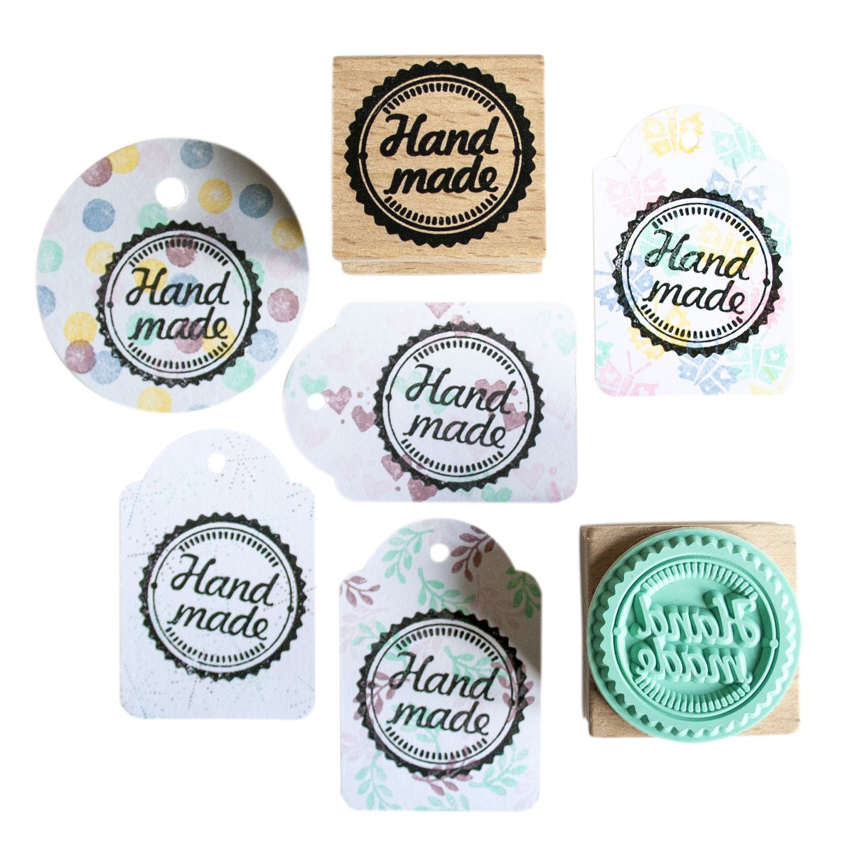 Handgemaakte stempel