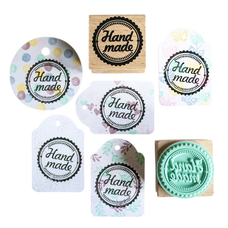 Handgemaakte stempel