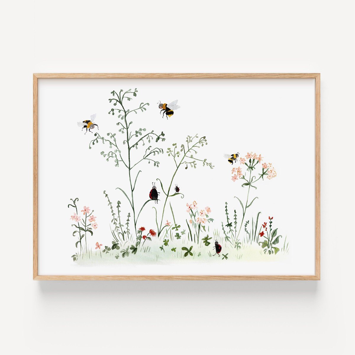 Kunstdruck - Blumenwiese