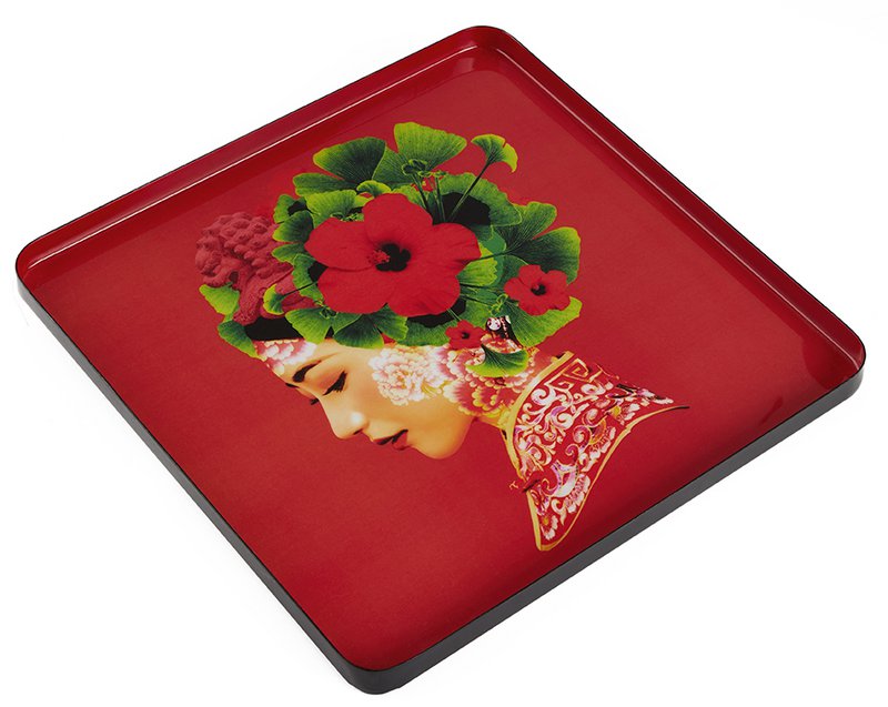 Lotus firkantet bakke