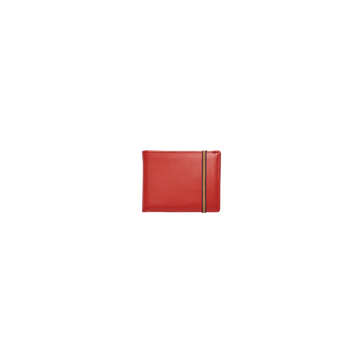 Rouge Minimalist Wallet With Coin Pocket