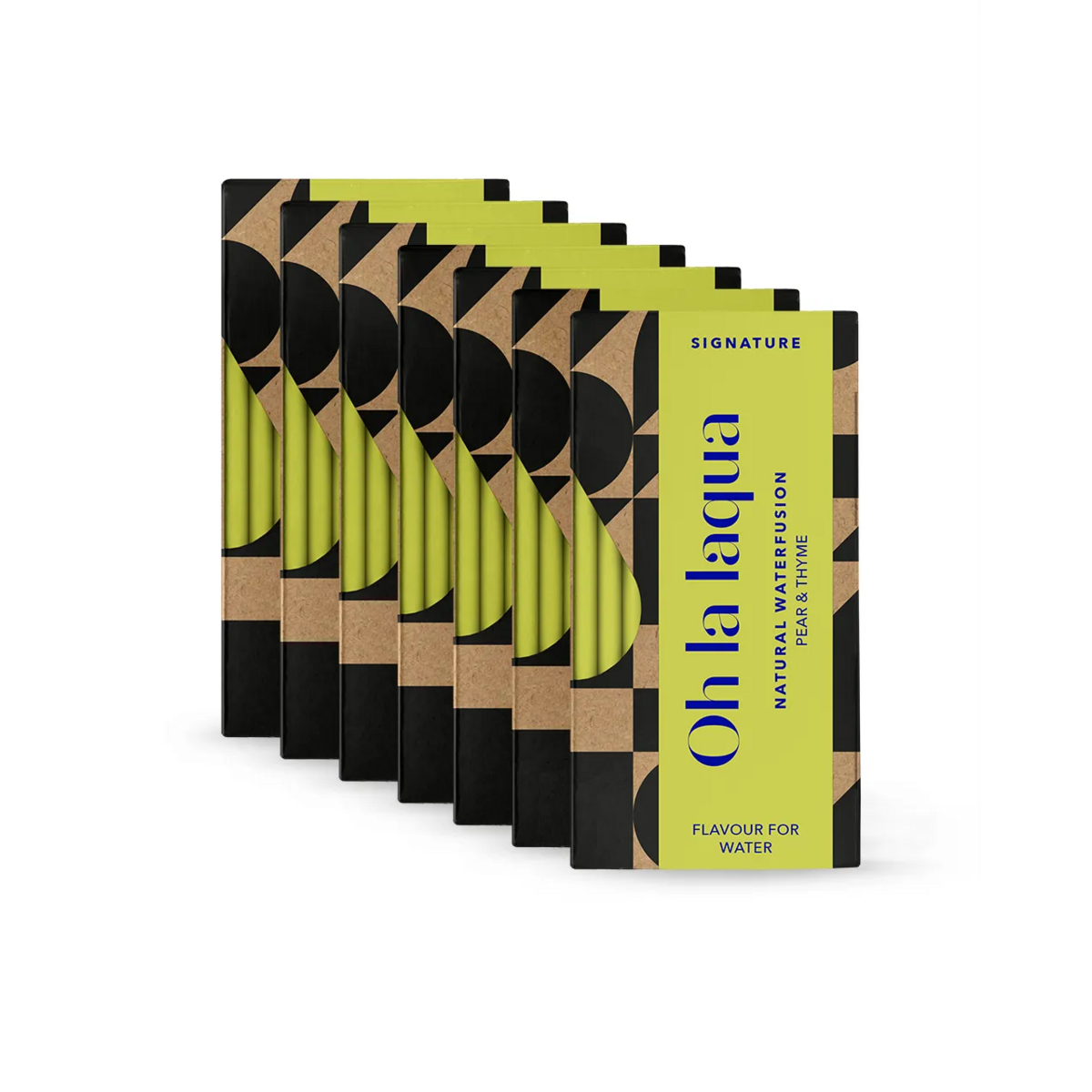 7 x POIRE et THYM • Pour eau aromatisée