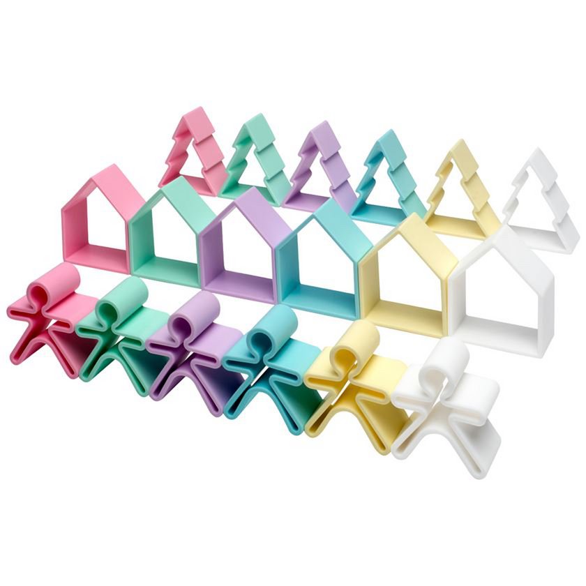 Dëna Pastel - Kind, Huis en Boom Set