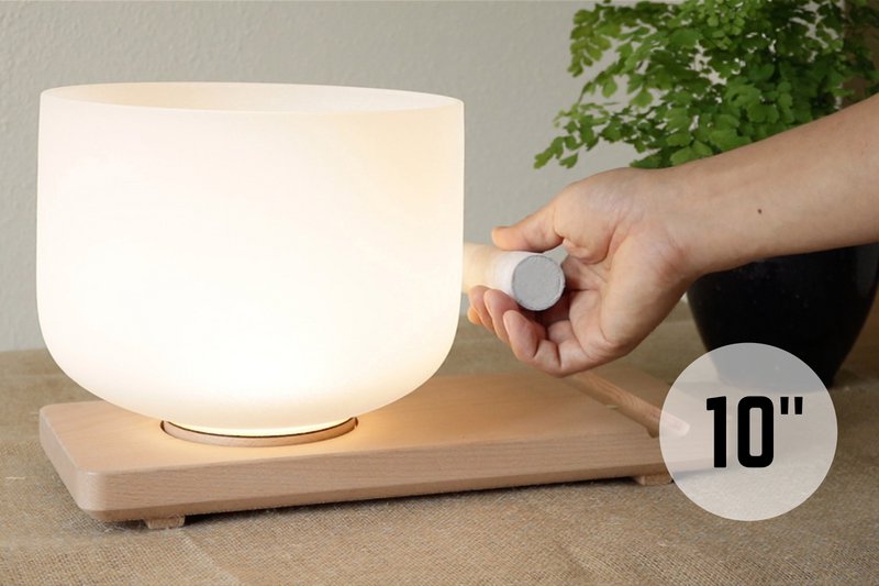 ZENLUMEN med 10'' syngeskål - Bordlampen til afslapning og fokus