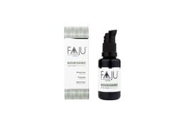 Nourishing serum in 30ml bottle, part of the toners category, with a black and white label design.