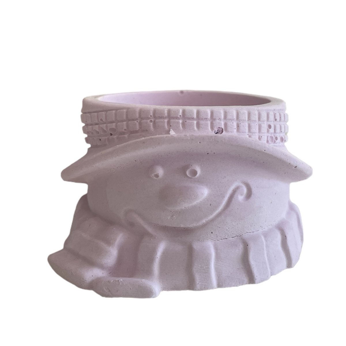 New In! Snowman Tealight Holder  - made of Jesmonite