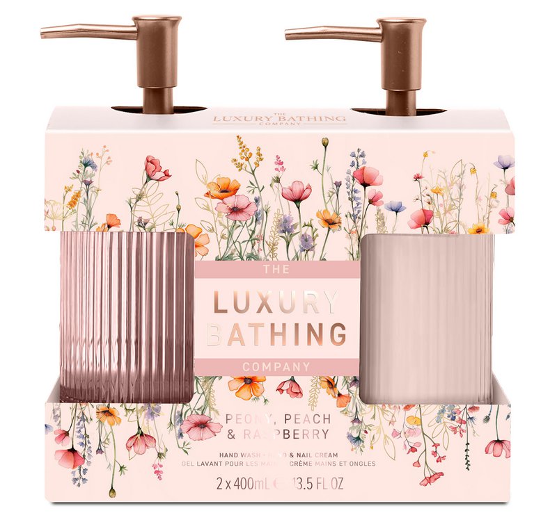 Grace Cole Peony, Peach & Raspberry Heavently Hands