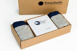 Bóxer refrescante para hombre - fertilidad - Snowballs
