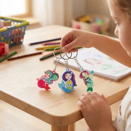 Mermaid Keychain Cute Bag Charm Party Favour