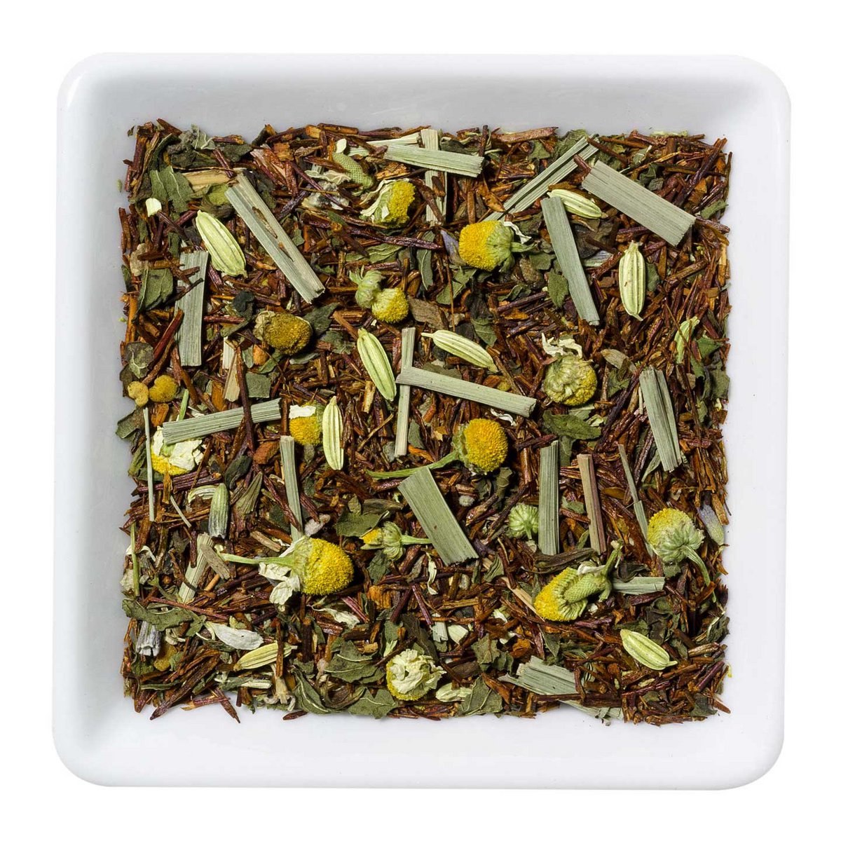 Opowieść mamy na dobranoc - Herbata Rooibos w puszce po herbacie
