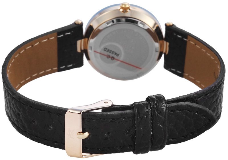 Accent dameshorloge met imitatieleren band