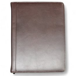 10 stk. læder skrivemappe - dokumentmappe a4