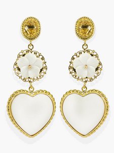 Mamma Mia Earrings With Citrine