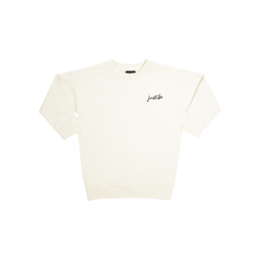 Robe pull blanc cassé