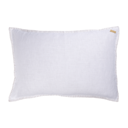 Pudebetræk med søm - Natur - 40cm x 60cm - Linned