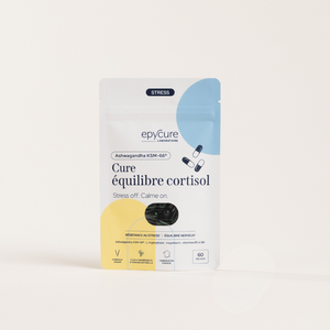 CORTISOL BALANCE CURE - ANXIETY, PERSISTENT FATIGUE, SLEEP DISORDERS, SWELLING, MENTAL FOG -The key to freeing your body from the effects of chronic stress - 1 MONTH OF CURE - 2 capsules / day