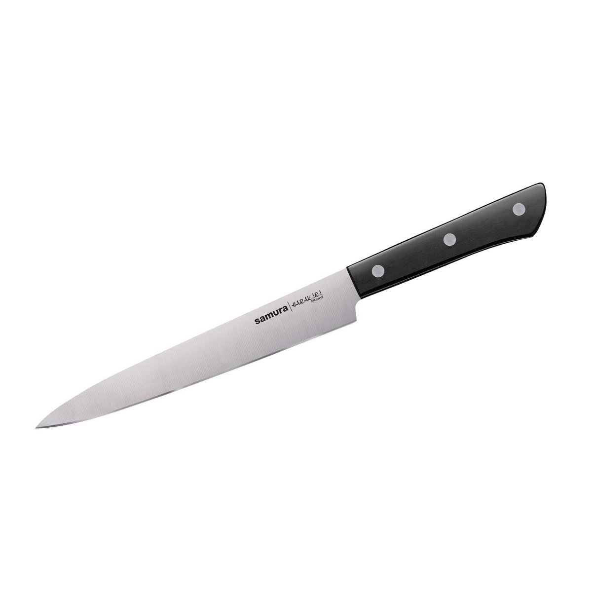 Samura Harakiri Knife Set, 8 pcs, Black Handle