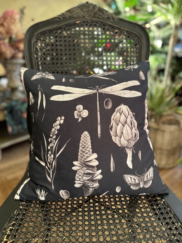 Pillowcase 45x45cm, 100% cotton | Seeds carbon