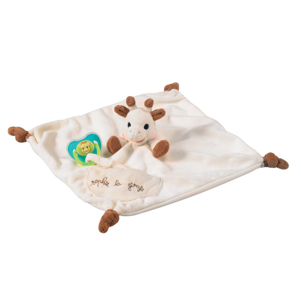 Sophie de Giraf Cuddly Cloth z sznurkiem odsadzającym