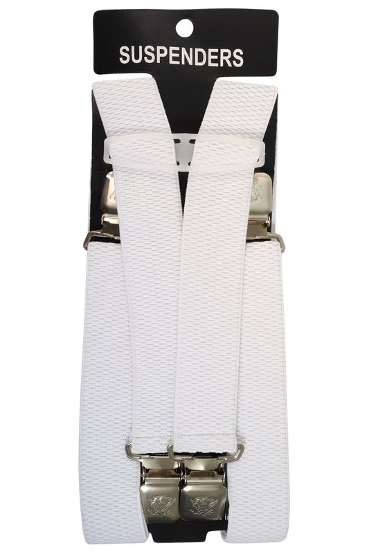 Bretelle, 130 cm, elastiche. bianco