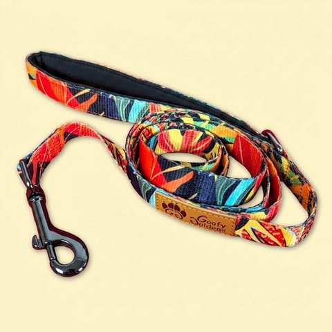 Tropical dog leash