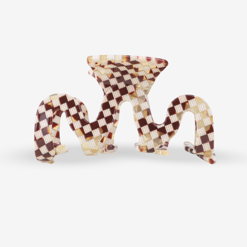 Fermaglio per capelli - Grand Wave Check