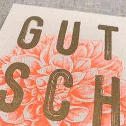 Ansichtkaart / typfout / voucher / Eco-papier