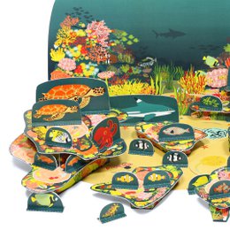 Coral Reef Paper Toy