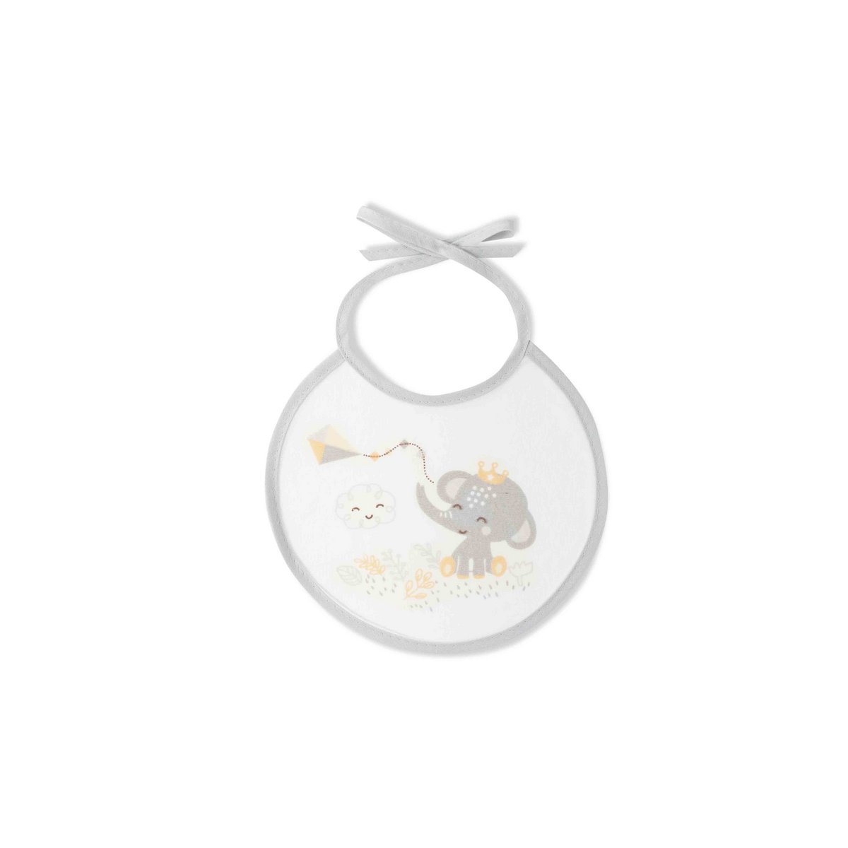 PACK 2 BIBS - 20X20 - CACHIRULO ESTRELLAS - GRAY