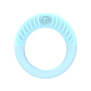 Bijtring pastel blauw