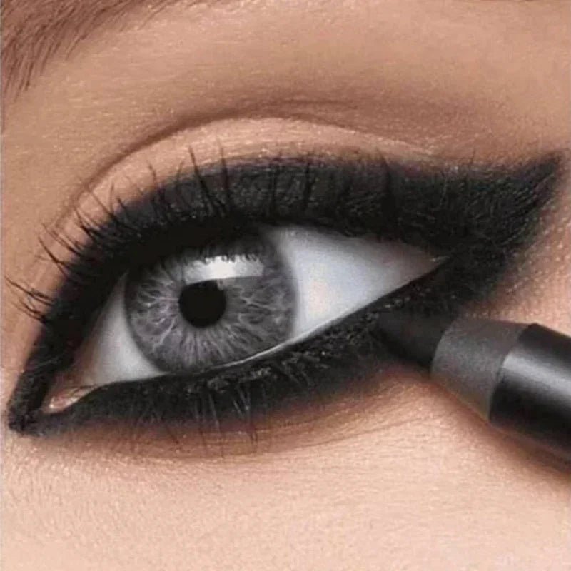 Wodoodporny eyeliner, długotrwały ołówek, kolorowy pigment, niebieski, czarny, biały, kolorowy żel do oczu, kredka do oczu, makijaż, kosmetyki do pielęgnacji oczu
