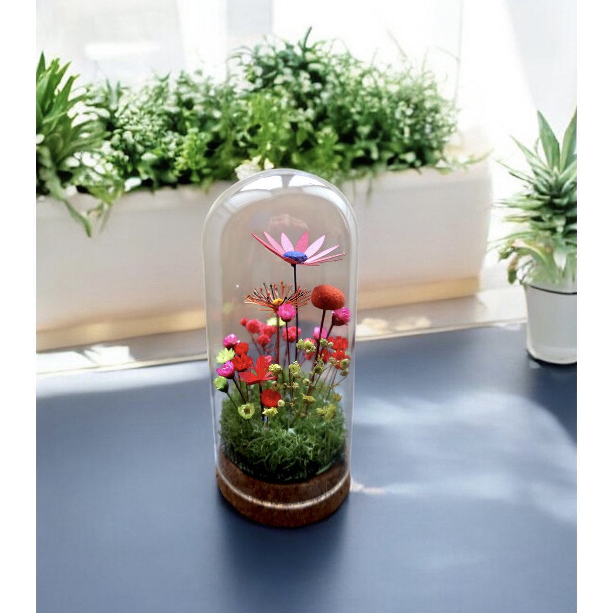 Pequeño jardín bajo el mundo (17x7.5 cm)