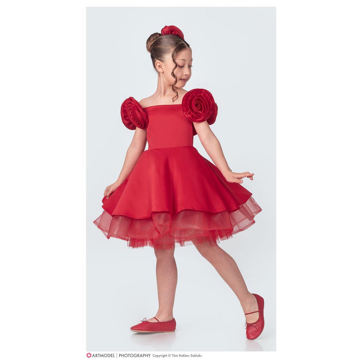 Kinderkleid 4-12y.