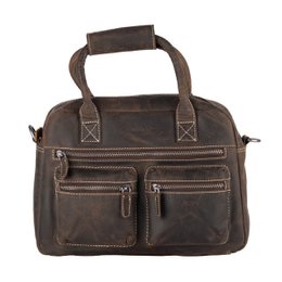 Ladies Bag Buffalo Leather In 3 Colors With A Shoulder Strap And Handles – Medium Size