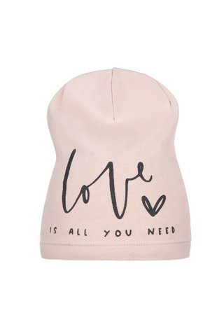LOVE POWDER PINK Beanie-Mütze für Mädchen