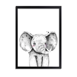 Olifant Kinderkamerposter