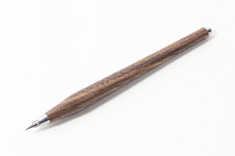 Mechanical pencil (lead pencil) 2mm made of walnut