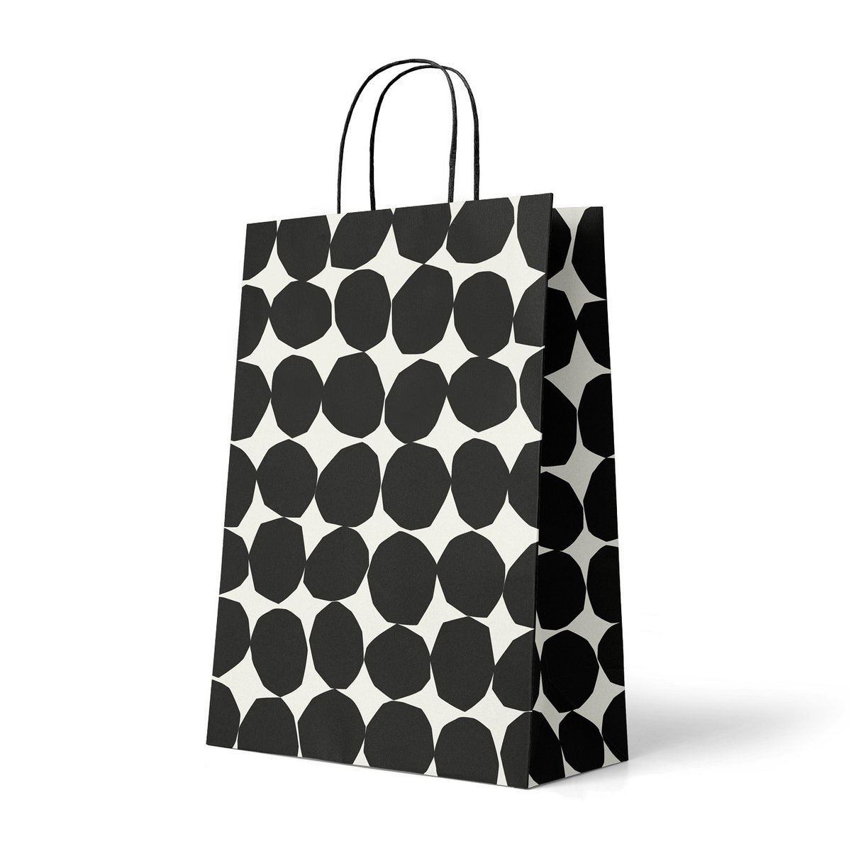 zwart/wit Large - 31+12x41cm