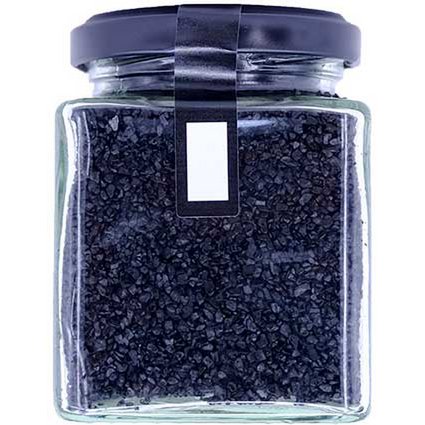 Schwarzes Lavasalz Molokai - Hawaii - 200g
