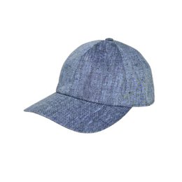 Baseballkasket i linned | Chambray-denim look | Minimalistisk kasket | Håndlavet af CacheMio®