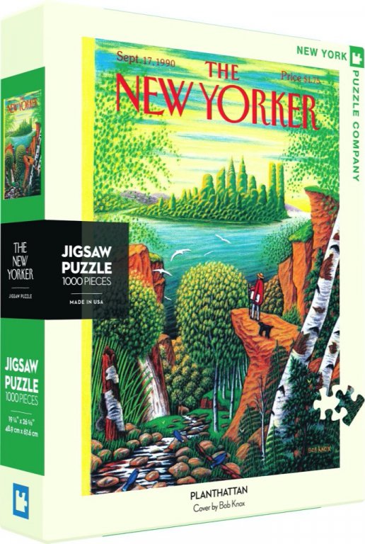 New York Puzzle Company Puzzle Planthattan - 1000 pezzi