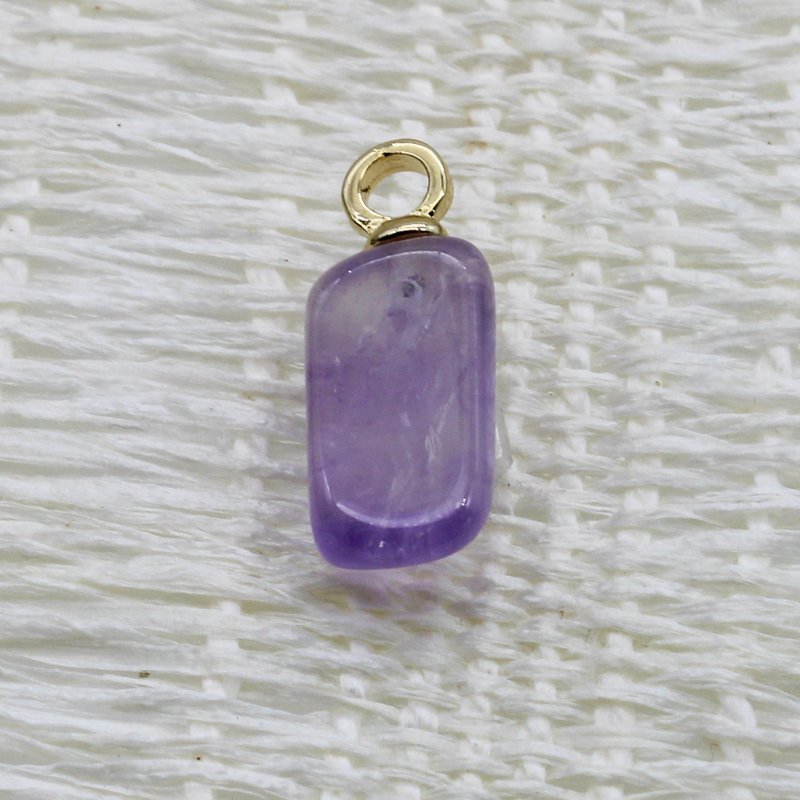 Ciondolo in pietra preziosa trapezoidale