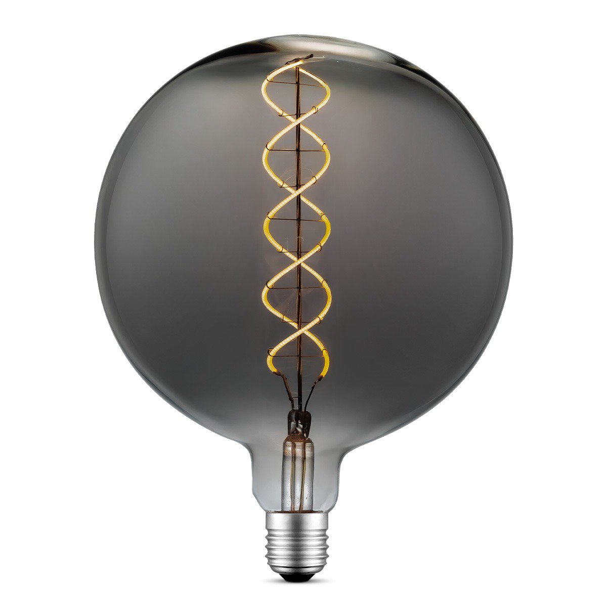 Home Sweet Home dæmpbar LED Globe Spiral E27 G180 6W 180lm 1800K guld