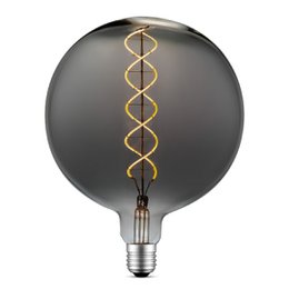 Home Sweet Home dæmpbar LED Globe Spiral E27 G180 6W 180lm 1800K guld